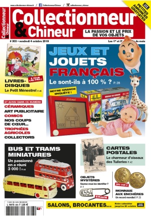 Collectionneur&Chineur n° 303 du 04/10/2019