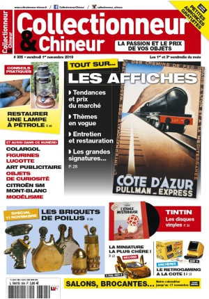 Collectionneur&Chineur n° 305 du 01/11/2019