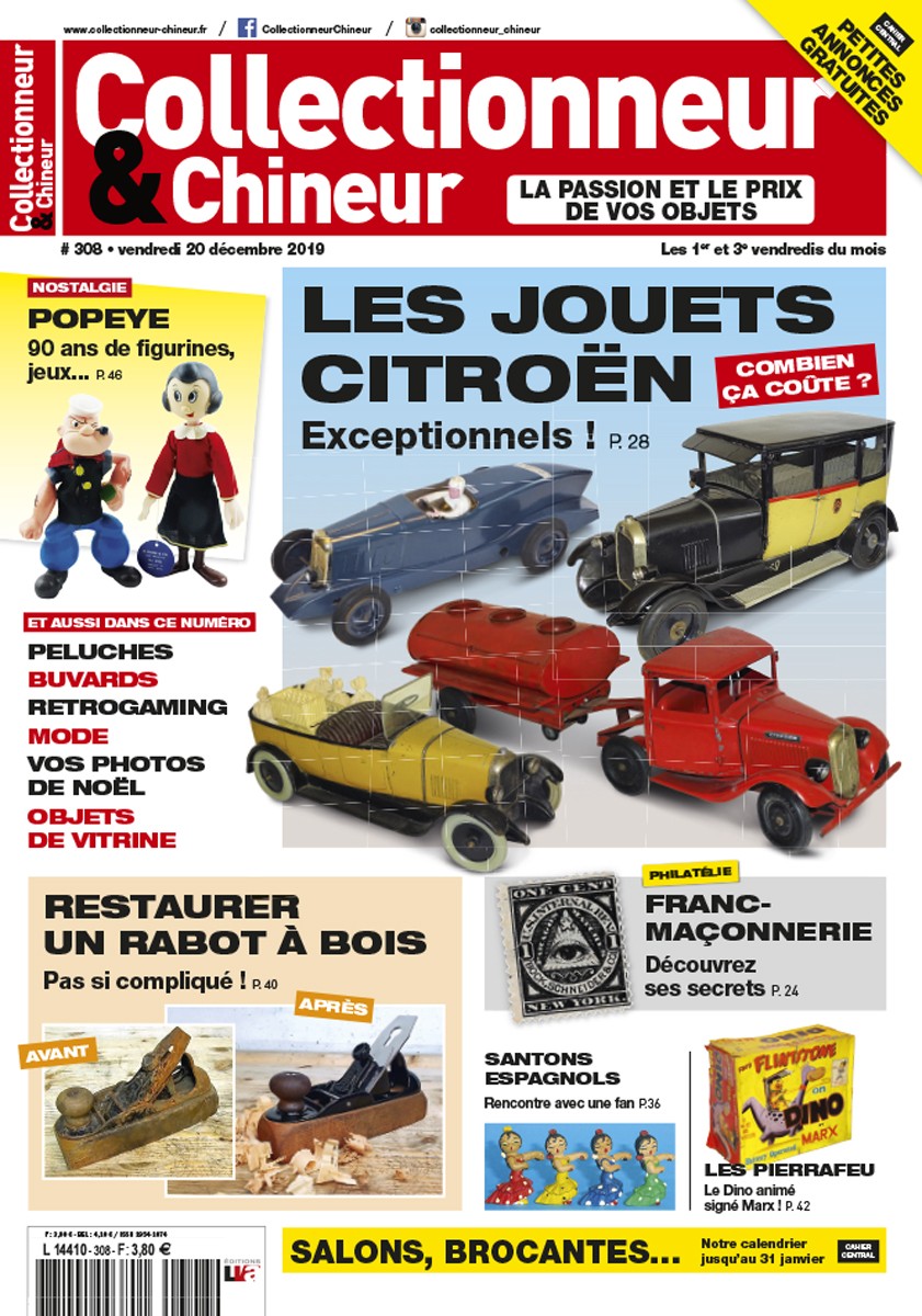 Collectionneur&Chineur n° 308 du 20/12/2019