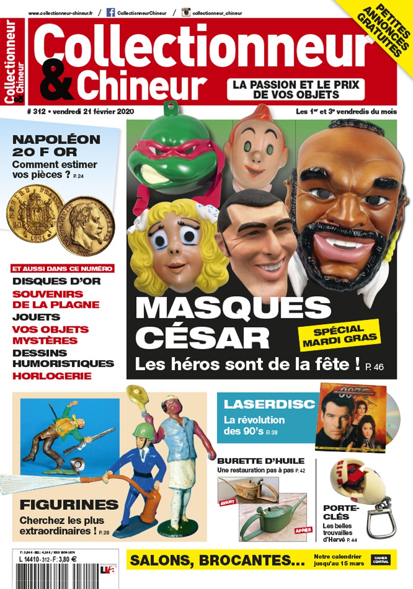 Collectionneur&Chineur n° 312 du 21/02/2020