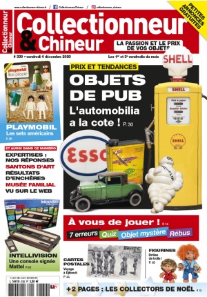 Collectionneur&Chineur n° 330 du 04/12/2020