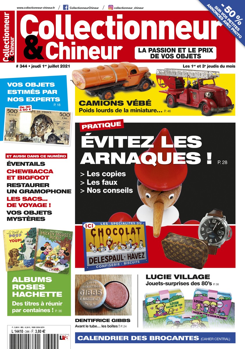 Collectionneur&Chineur n° 344 du 01/07/2021