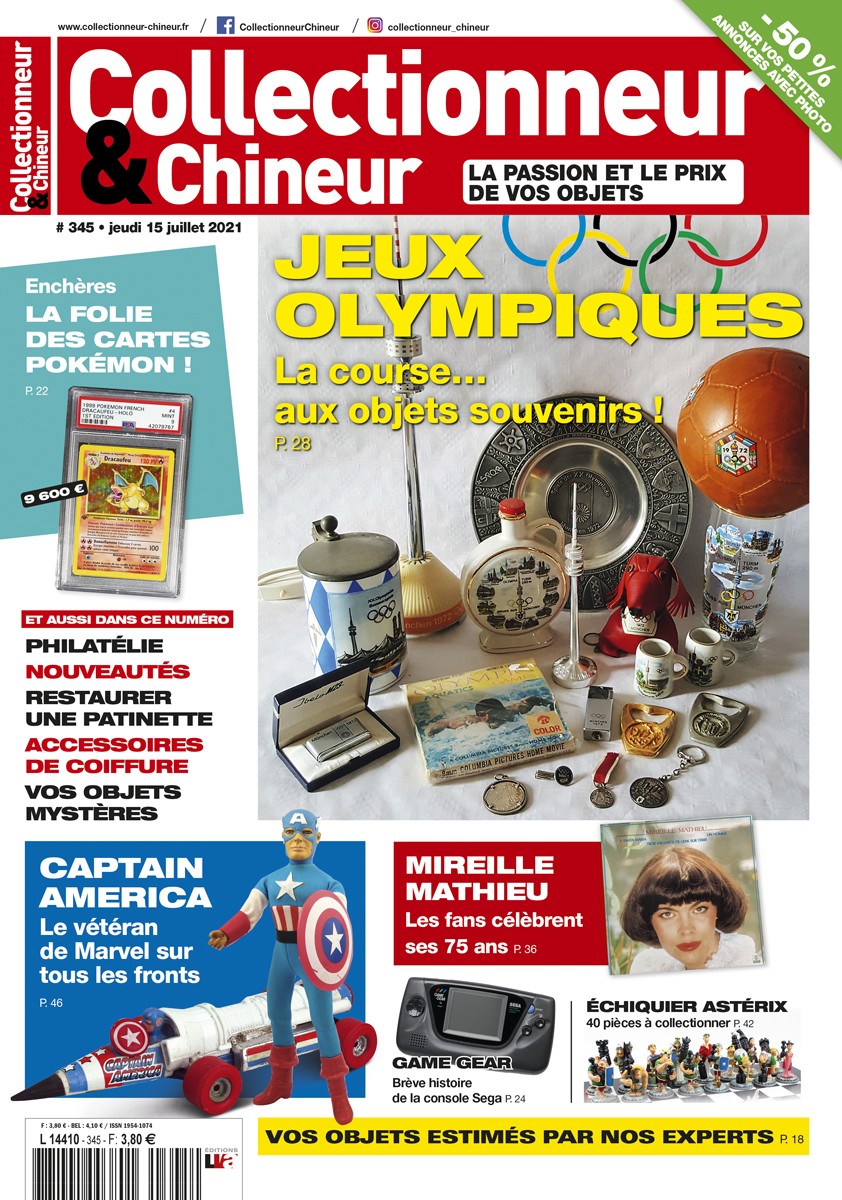 Collectionneur&Chineur n° 345 du 15/07/2021