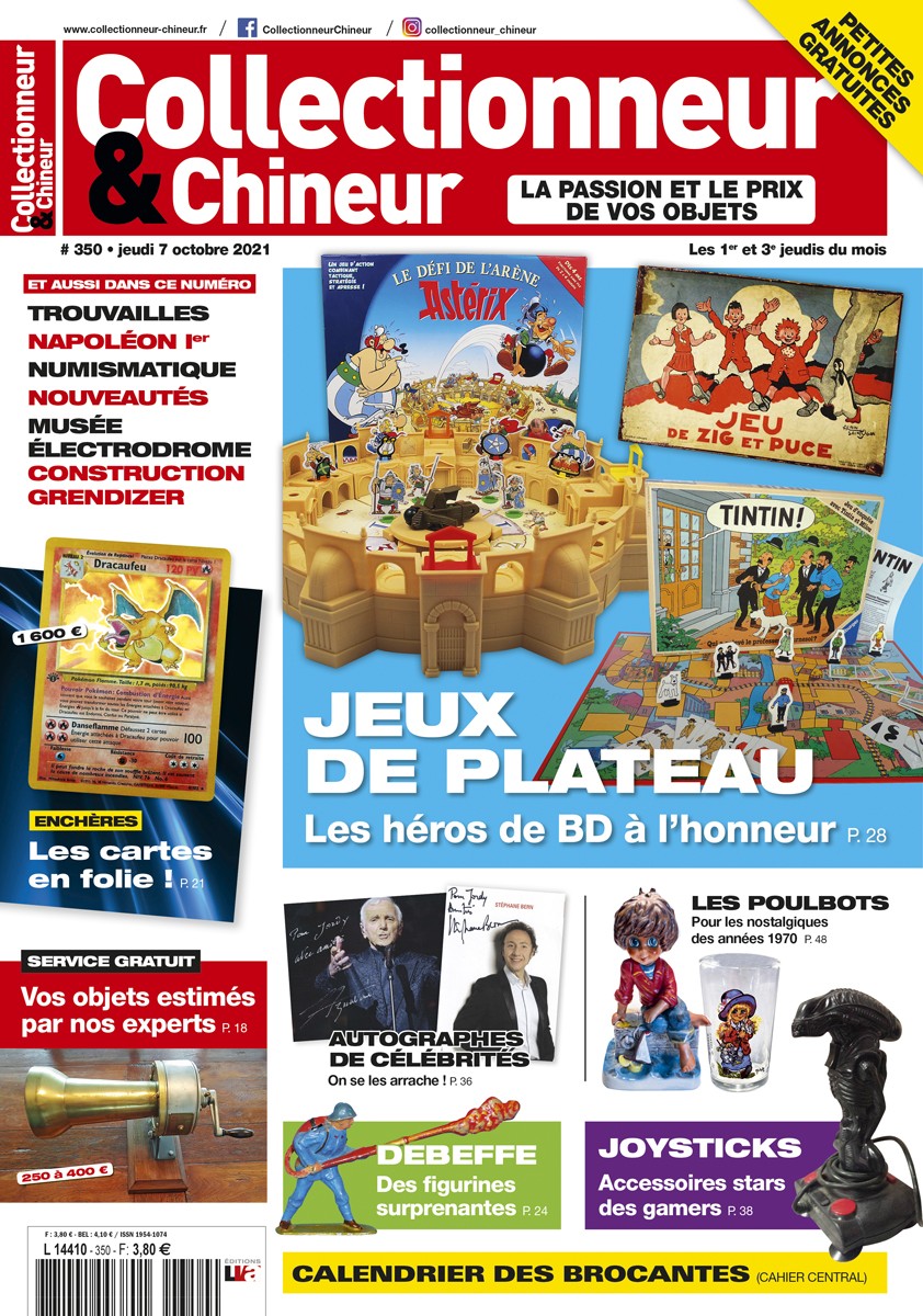 Collectionneur&Chineur n° 350 du 07/10/2021