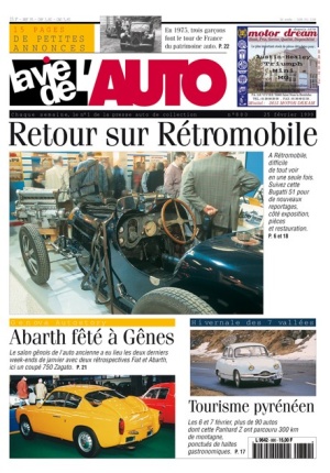 La Vie de l’Auto n° 880 du 25/02/1999