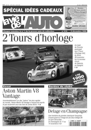 La Vie de l’Auto n° 916 du 09/12/1999