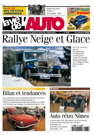 La Vie de l’Auto n° 923 du 27/01/2000