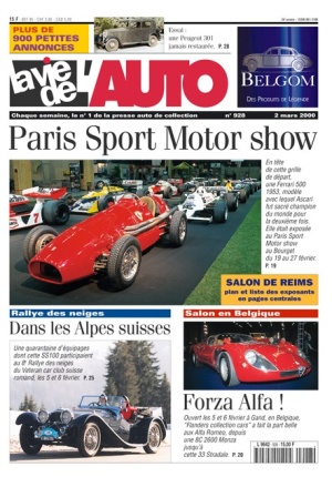 La Vie de l’Auto n° 928 du 02/03/2000