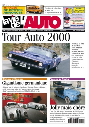 La Vie de l’Auto n° 936 du 27/04/2000