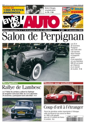 La Vie de l’Auto n° 965 du 21/12/2000