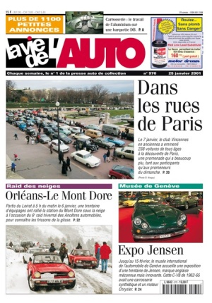 La Vie de l’Auto n° 970 du 25/01/2001