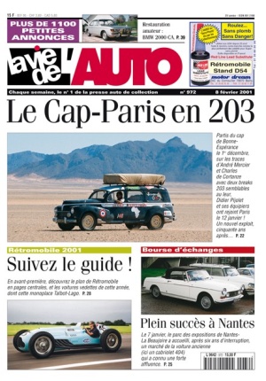 La Vie de l’Auto n° 972 du 08/02/2001