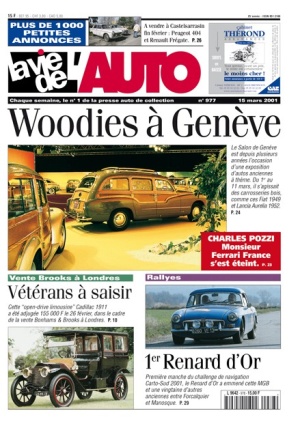 La Vie de l’Auto n° 977 du 15/03/2001