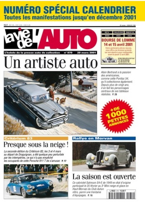 La Vie de l’Auto n° 979 du 29/03/2001