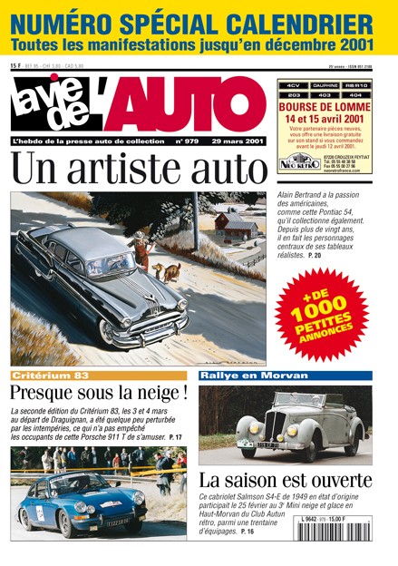 La Vie de l'Auto n° 979 du 29/03/2001