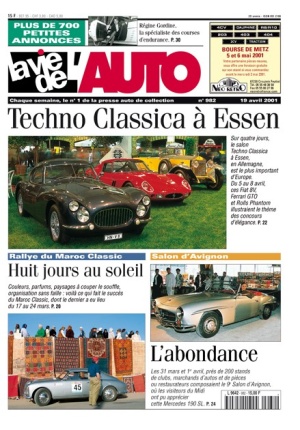La Vie de l’Auto n° 982 du 19/04/2001