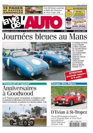 La Vie de l’Auto n° 994 du 26/07/2001