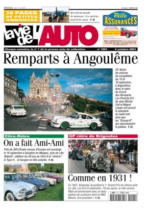 La Vie de l’Auto n° 1001 du 04/10/2001