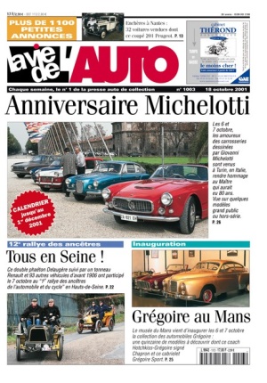 La Vie de l’Auto n° 1003 du 18/10/2001