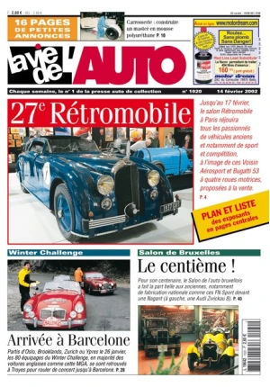 La Vie de l’Auto n° 1020 du 14/02/2002