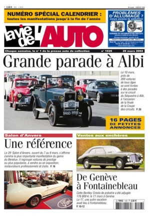 La Vie de l’Auto n° 1026 du 28/03/2002