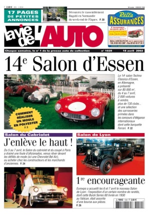 La Vie de l’Auto n° 1029 du 18/04/2002
