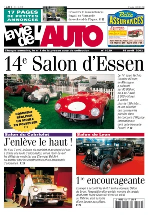 La Vie de l'Auto n° 1029 du 18/04/2002