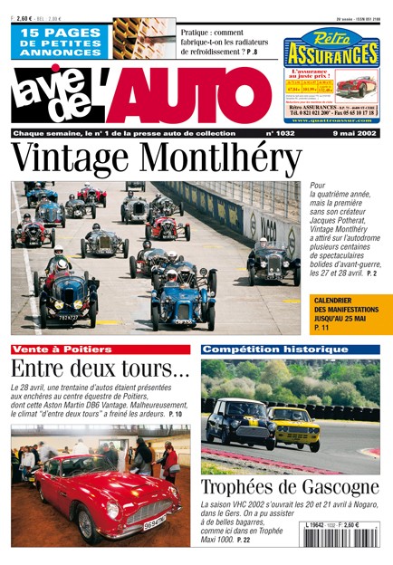 La Vie de l'Auto n° 1032 du 09/05/2002