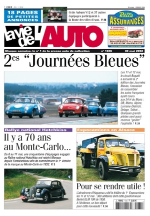 La Vie de l’Auto n° 1035 du 30/05/2002