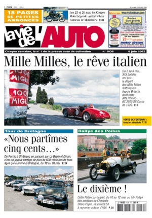 La Vie de l’Auto n° 1036 du 06/06/2002