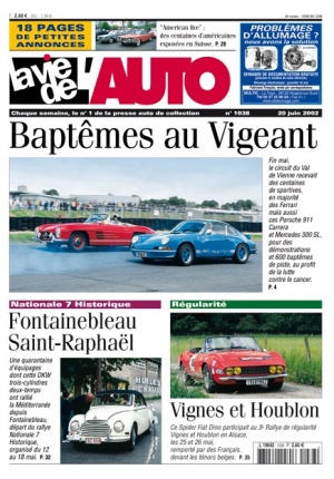 La Vie de l’Auto n° 1038 du 20/06/2002