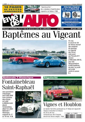 La Vie de l’Auto n° 1038 du 20/06/2002