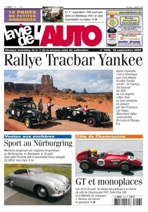 La Vie de l’Auto n° 1046 du 19/09/2002