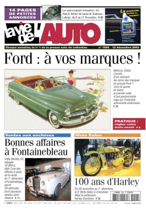 La Vie de l’Auto n° 1058 du 12/12/2002