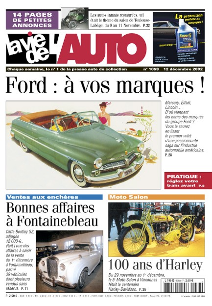 La Vie de l'Auto n° 1058 du 12/12/2002