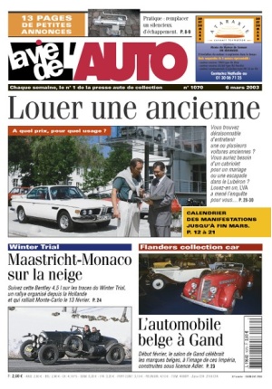 La Vie de l’Auto n° 1070 du 06/03/2003