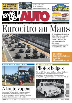 La Vie de l’Auto n° 1091 du 04/09/2003