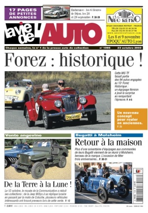 La Vie de l’Auto n° 1098 du 23/10/2003