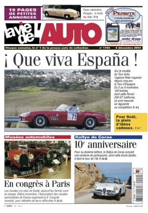 La Vie de l’Auto n° 1104 du 04/12/2003
