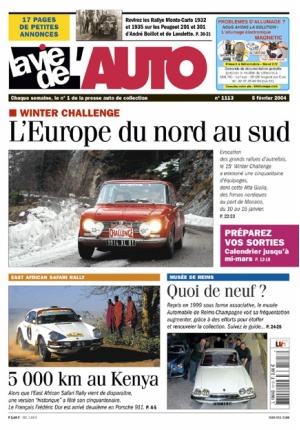 La Vie de l’Auto n° 1113 du 05/02/2004