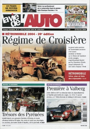 La Vie de l’Auto n° 1115 du 19/02/2004