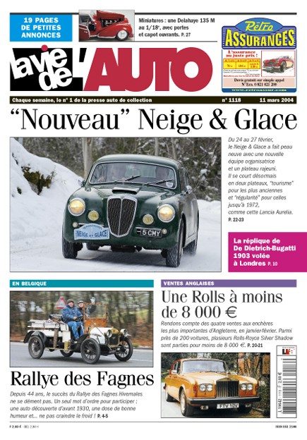 La Vie de l'Auto n° 1118 du 11/03/2004