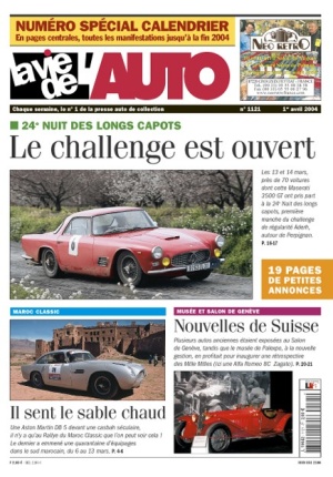 La Vie de l’Auto n° 1121 du 01/04/2004