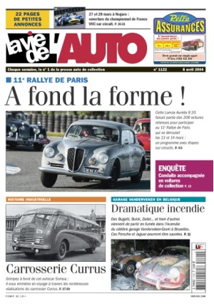 La Vie de l’Auto n° 1122 du 08/04/2004