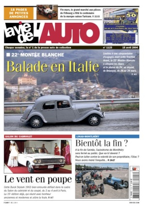 La Vie de l’Auto n° 1123 du 15/04/2004