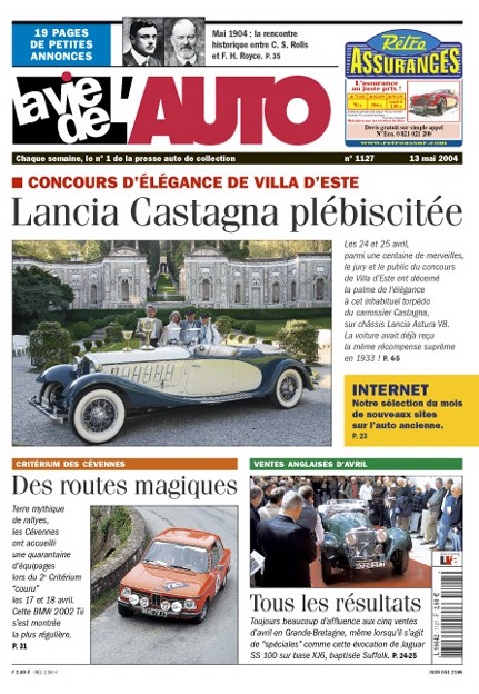 La Vie de l'Auto n° 1127 du 13/05/2004