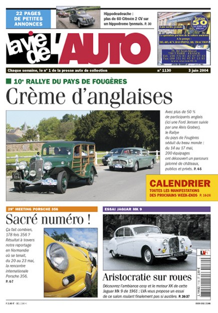 La Vie de l'Auto n° 1130 du 03/06/2004