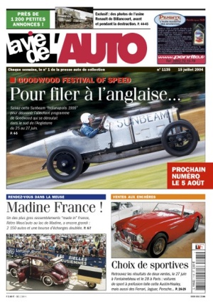 La Vie de l’Auto n° 1135 du 15/07/2004