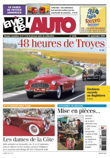 La Vie de l'Auto n° 1141 du 23/09/2004