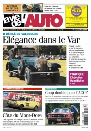 La Vie de l'Auto n° 1142 du 30/09/2004